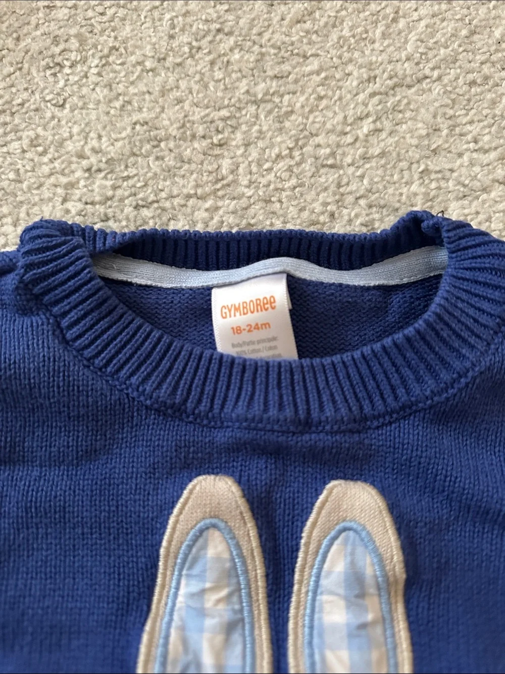 Boys bunny sweater